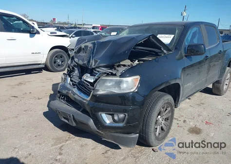 2019 Chevrolet Colorado Lt из США, поврежденный, VIN 1GCGSCEN7K1328575